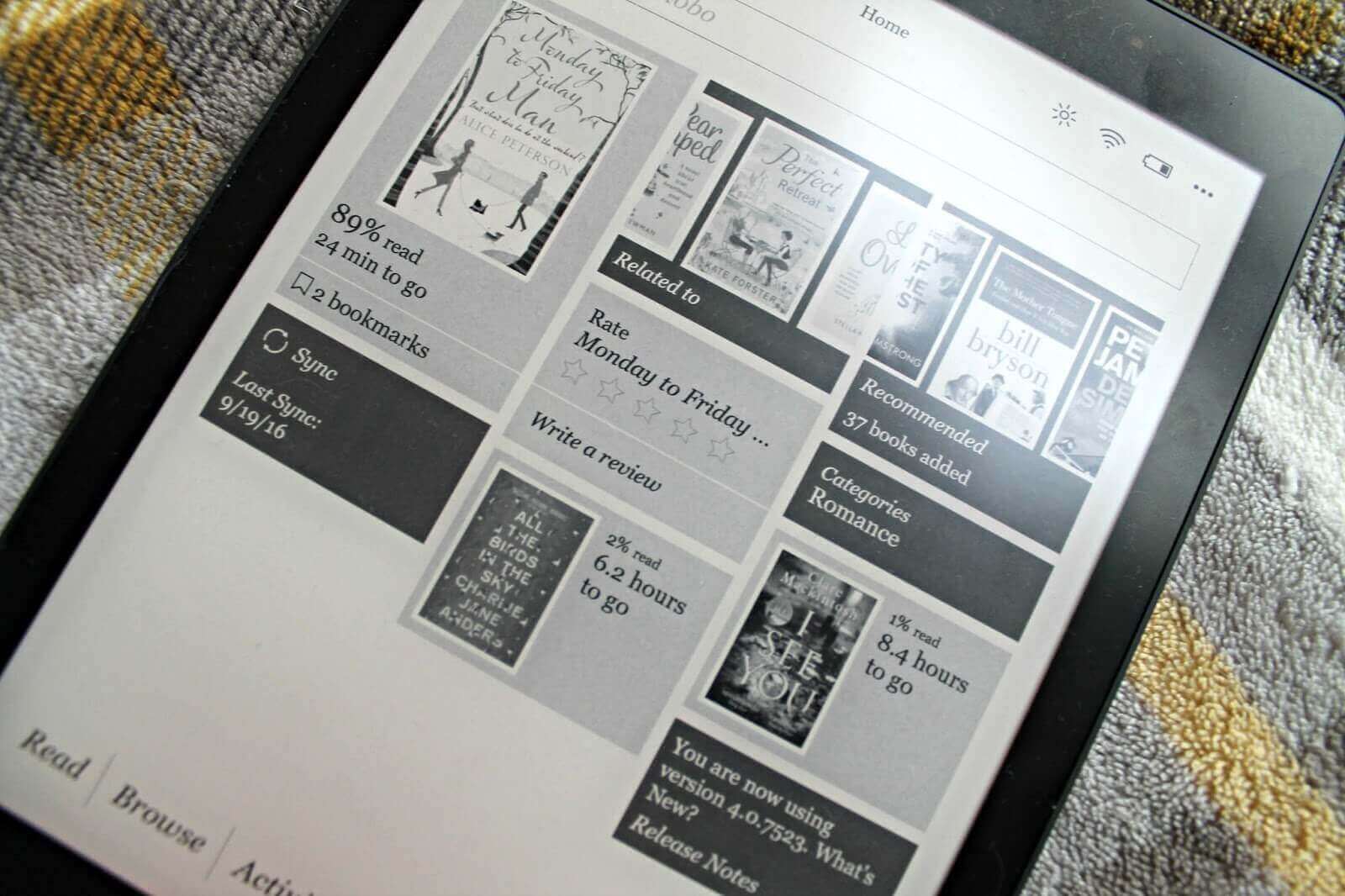 Kobo Aura One EReader Review